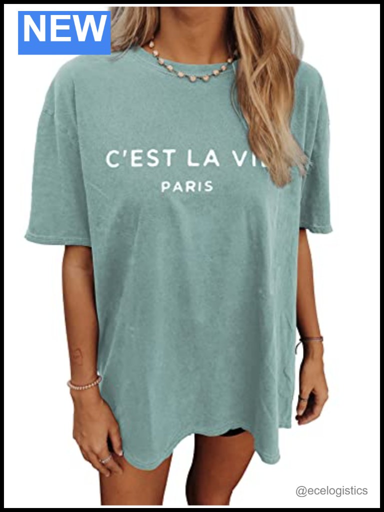 Oversized Graphic Tee, Soft Blend, Crew Neck, Short Sleeve, Casual, Festival Top